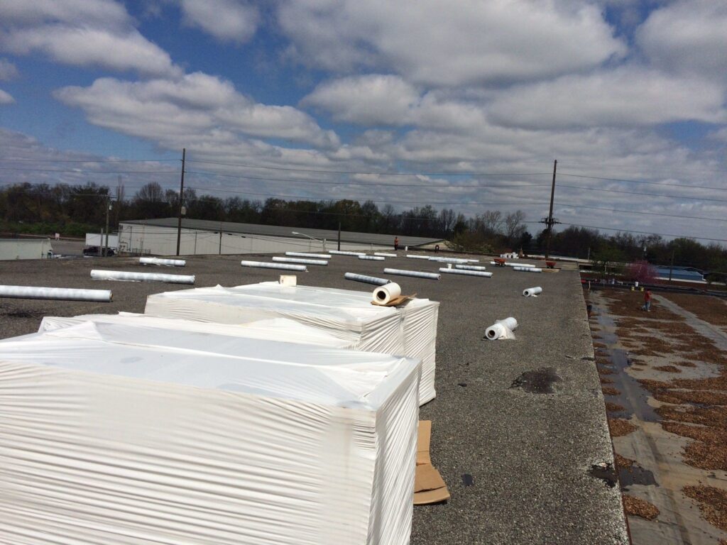 Commercial Roof TPO Flat roofing