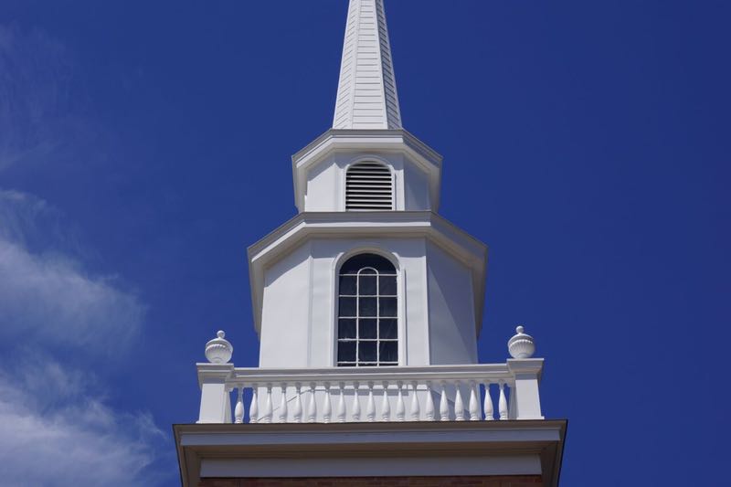 Church Steeple After Restoration