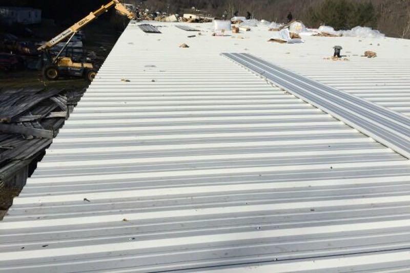 Metal Roofing Project Completed by MidSouth Construction