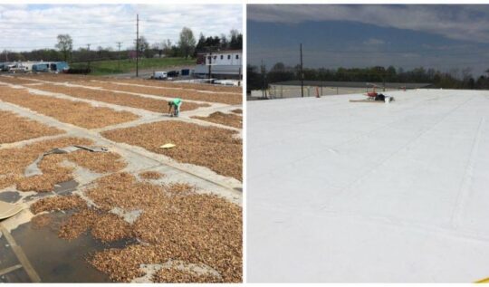 Case Study: TPO Flat Roofing Over BUR|EPDM Roof in Nashville, TN