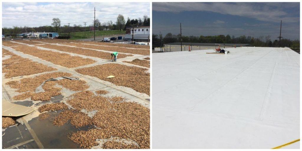 TPO Flat Roofing Over BUR|EPDM Roof