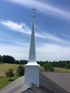 Steeple Cleaning After