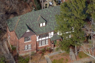 Green Clay Tile Roof