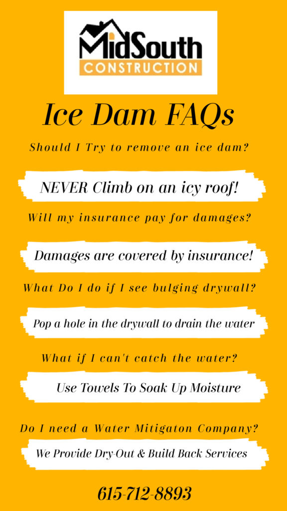 ICE DAMS - What To Do When Ice Dams Happen!