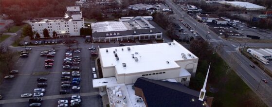 Commercial Roof Replacement Church