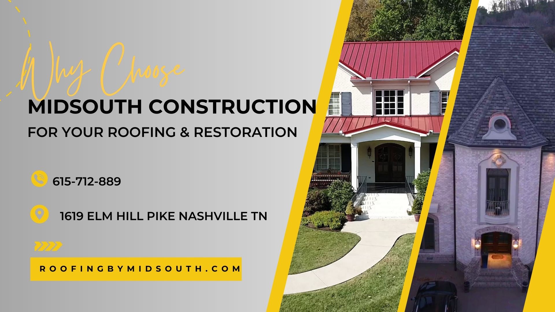 Why Choose MidSouth Construction for your roofing & restoration services
