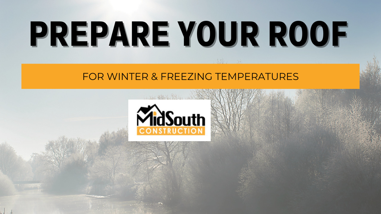 Prepare Your Roof for Winter & Freezing Temperatures