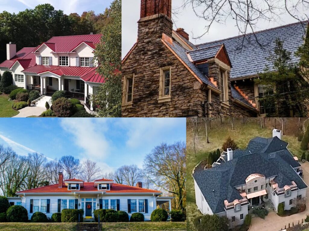 Types of Roofing We Install in Belle Meade Nashville TN