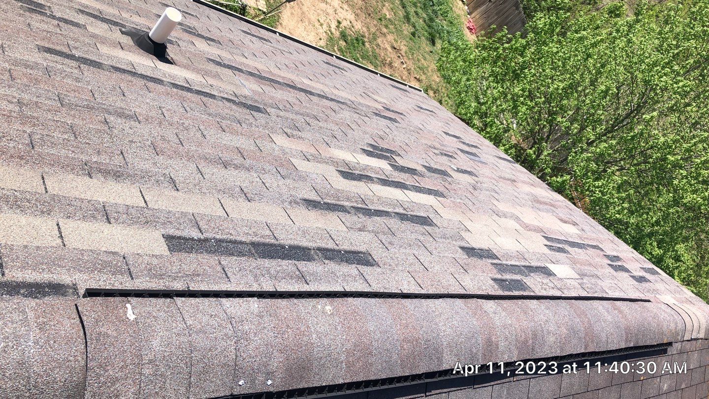 Brittle Shingles are not repairable