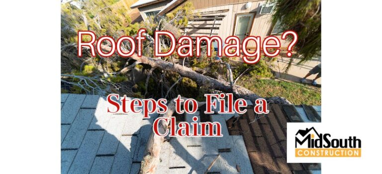 Rood Damage? Steps to File a Claim