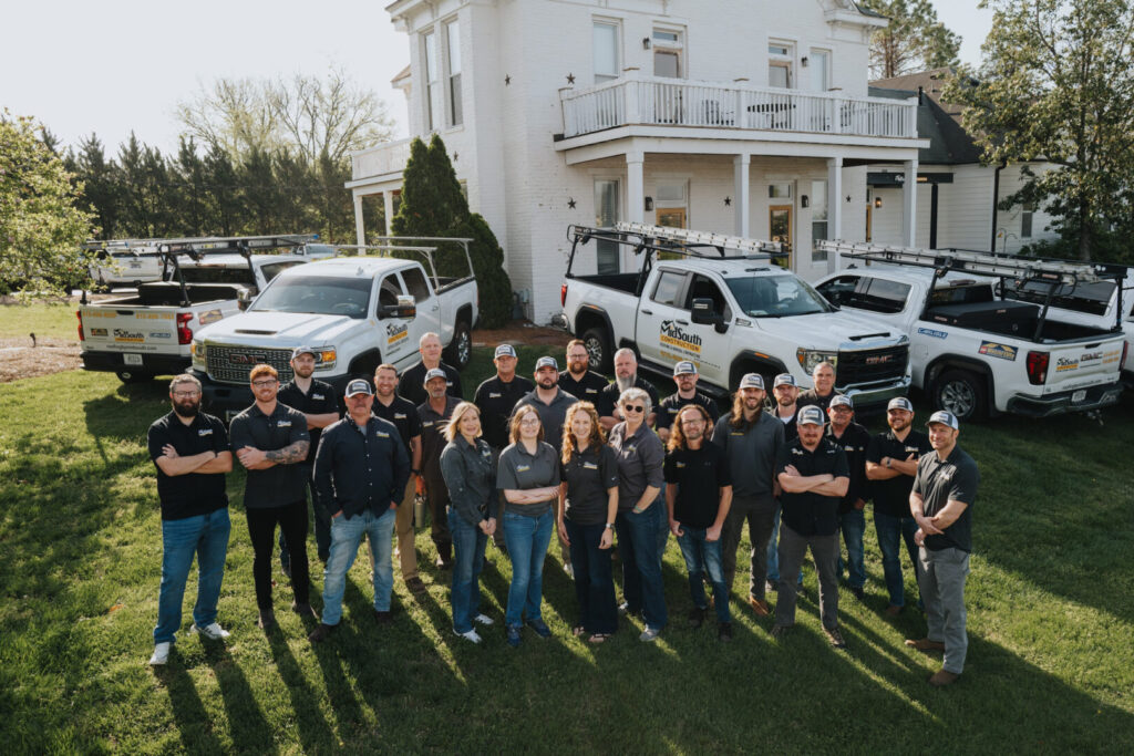 MidSouth Construction Nashville Roofing Compnay Team Picture