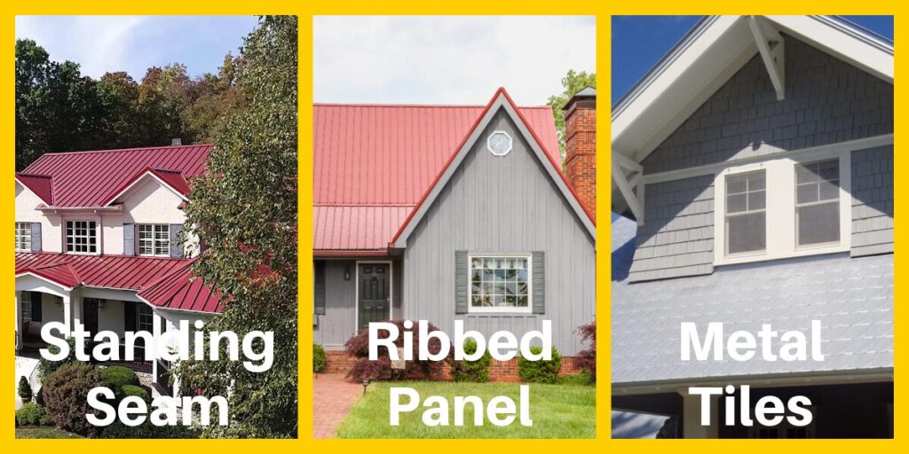 Types of Metal Roofing - MidSouth Construction LLC Types of MEtal Roofing