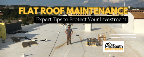 Flat roof maintenance tips to protect your investment on your commercial property
