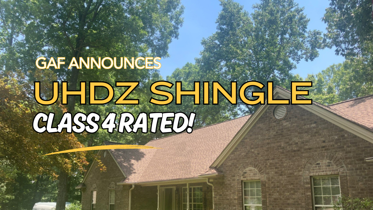 GAF Announces Durable UHDZ Shingle Receives Class 4 Rating