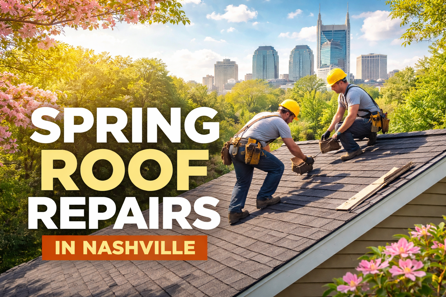 Spring roof repairs in Nashville Guide