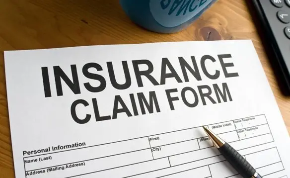 Insurance claim form